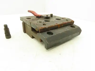 Amada 902000 Brake Press Tool Die Holder Clamp With Two Holders 1/2" Tang