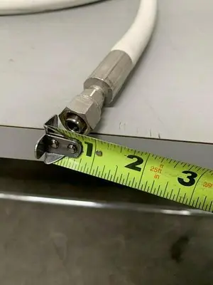 USED SWAGELOK S SERIES ST 3/4" X 239" FLEXIBLE SANITARY HOSE