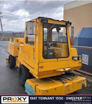 Used 1997 TENNANT 1550 Scrubbers Pennsylvania US | Proxy Equipment #1377596