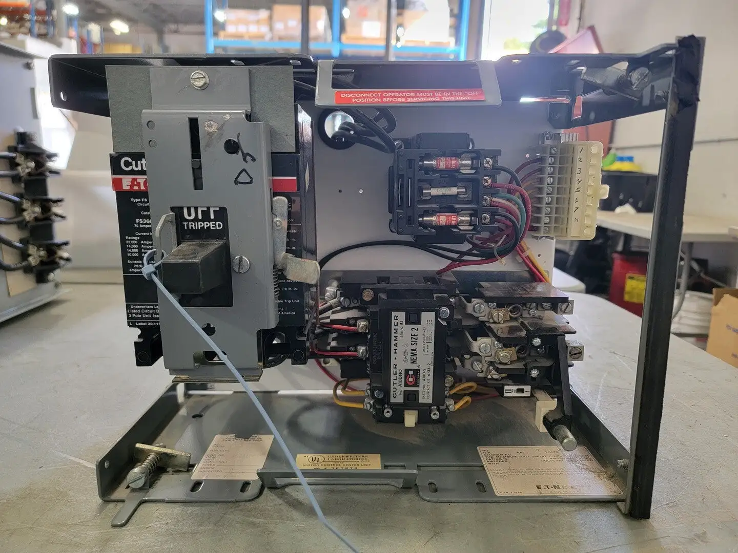 MCC Unit 25 hp, Nema 2