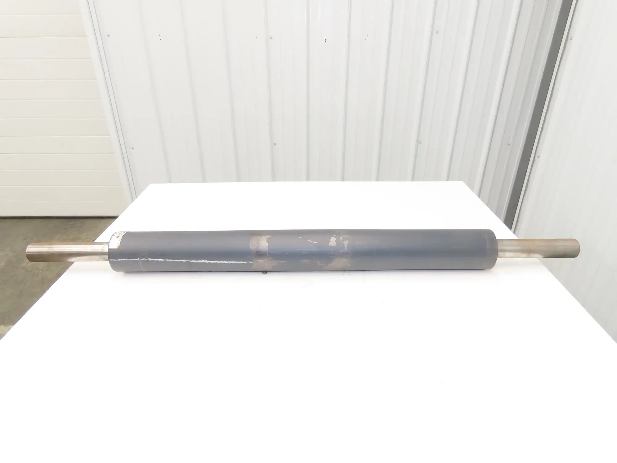 4"Dia x 37" Crowned Pulley for Belt Conveyor 1-15/16" Shaft SDS Bushing