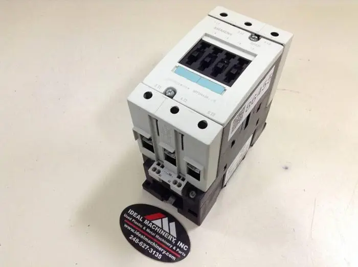 Used SIEMENS 3RT1 044-3AK60 PLC Contactors | Ideal Machinery #620044