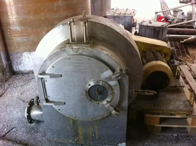 Centrifuge, Pusher, Siebtechnik, H-400, 316 S/st, 16" Dia #C737120