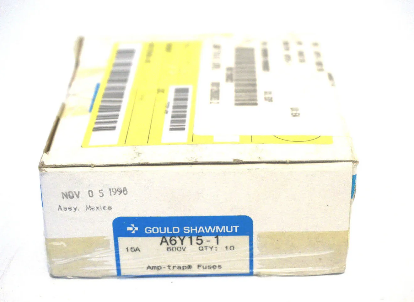 10 NEW GOULD SHAWMUT A6Y15-1 FUSES A6Y151