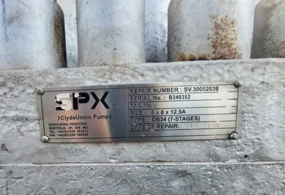 USED SULZER BINGHAM 6X8X12.5A MSD