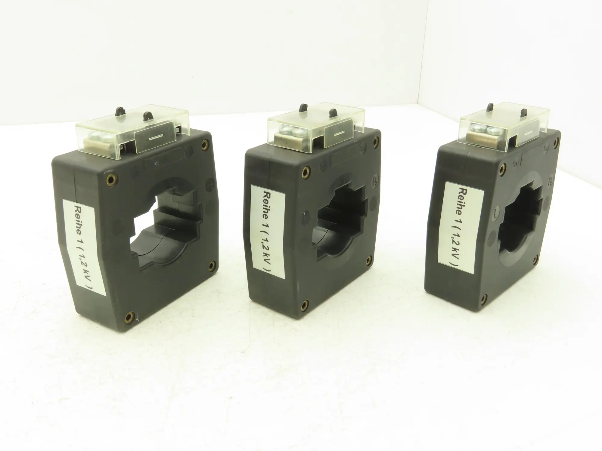 Redur IPN50 Current Transformer 800/1A 15VA KI.1 FS5 50-60 Hz 1.2/6kV Lot of 3
