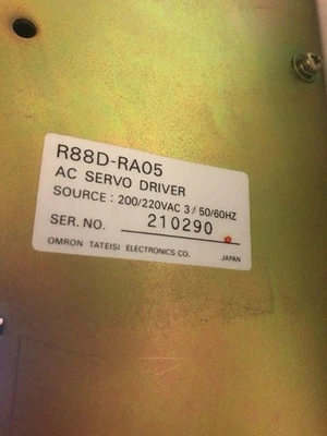 USED Omron R88D-RA05