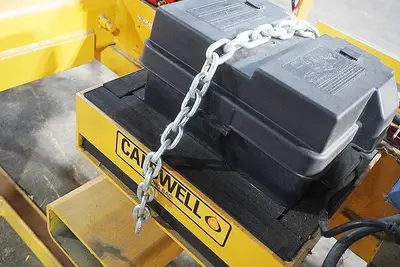 4,000 LBS CALDWELL BATTERY POWERED PORTABLE & ADJUSTABLE SHEET LIFTER: YOBRO #24914
