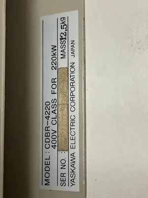 New | in-Stock YASKAWA CDBR-4220 Misc Electrical & Power Parts | Surplus Asset Holdings #1218444