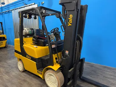 Used 2018 YALE GLC080VX Misc Forklifts Minnesota US | Birnstengel Equipment #1550230