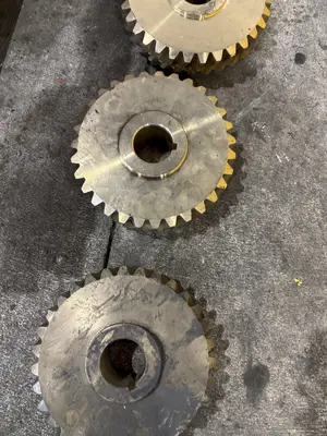 2.5" DAHLSTROM ROLLFORMER PARTS, SHAFT ARBORS, GEARS, SIDE PASSES & MORE: STOCK #22621