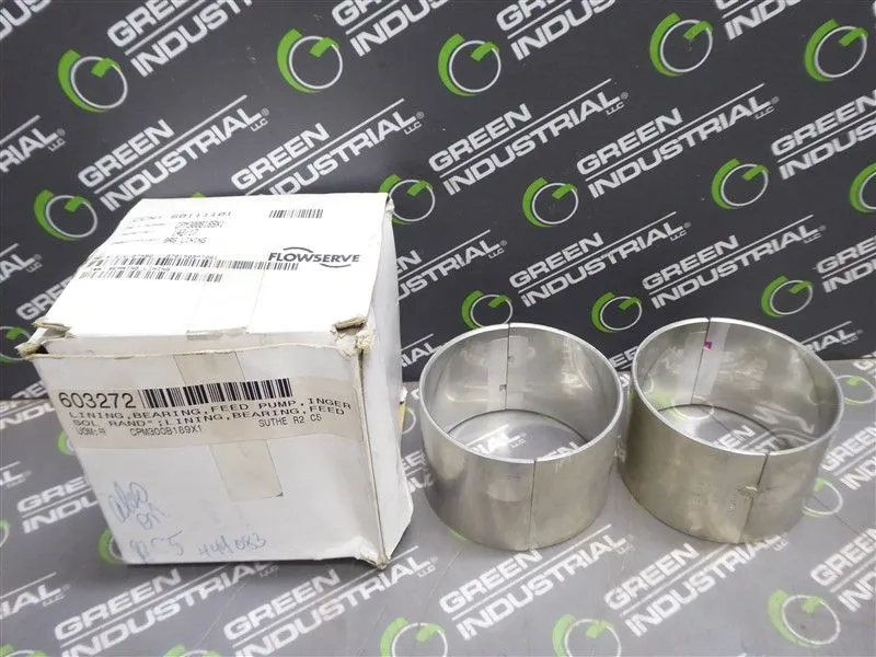 Set of 2 Ingersoll Rand CPM300B189X1 Bearing Lining New