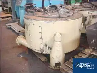 Used AT&M/DeLaval 48" X 20" AT&M/DELAVAL BASKET CENTRIFUGE, S/S Centrifuges Ohio US | Federal Equipment Company #125153