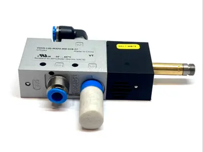 Used FESTO SPRING RETURN SOLENOID VALVE 3/2-WAY OPEN, 575262 Solenoid Valves Michigan US | Maverick Industrial Sales #1096002