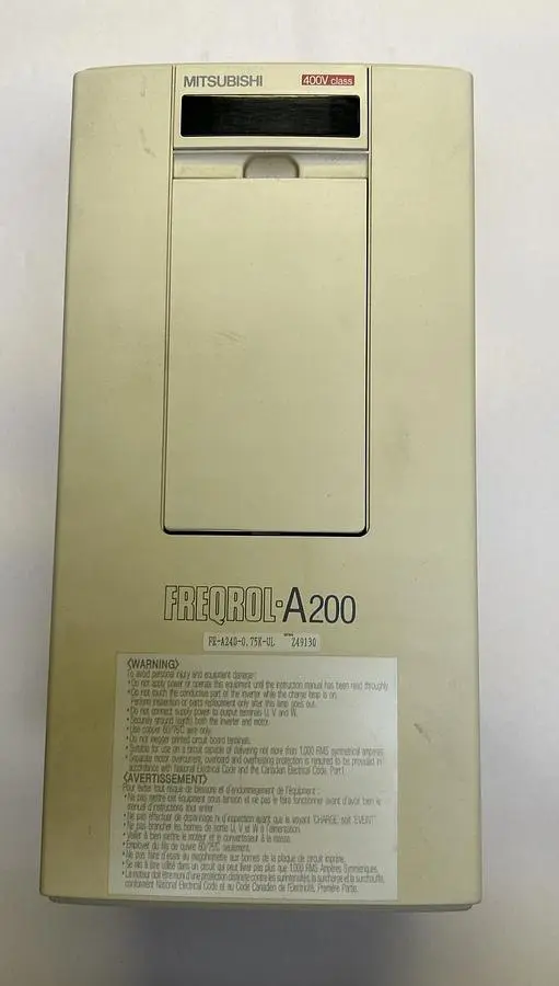 USED MITSUBISHI ELECTRIC FR-A240-0.75K-UL