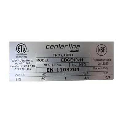 USED HOBART EDGE10-11