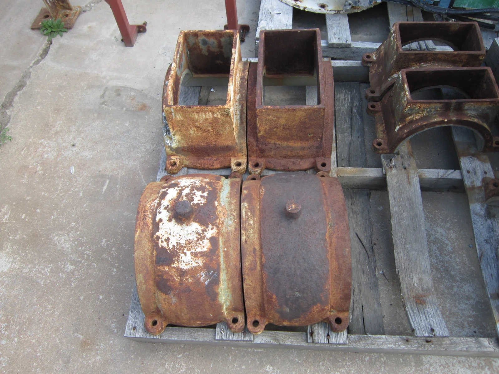 Babbitted Bearings.  12" diameter (Qty. 2)