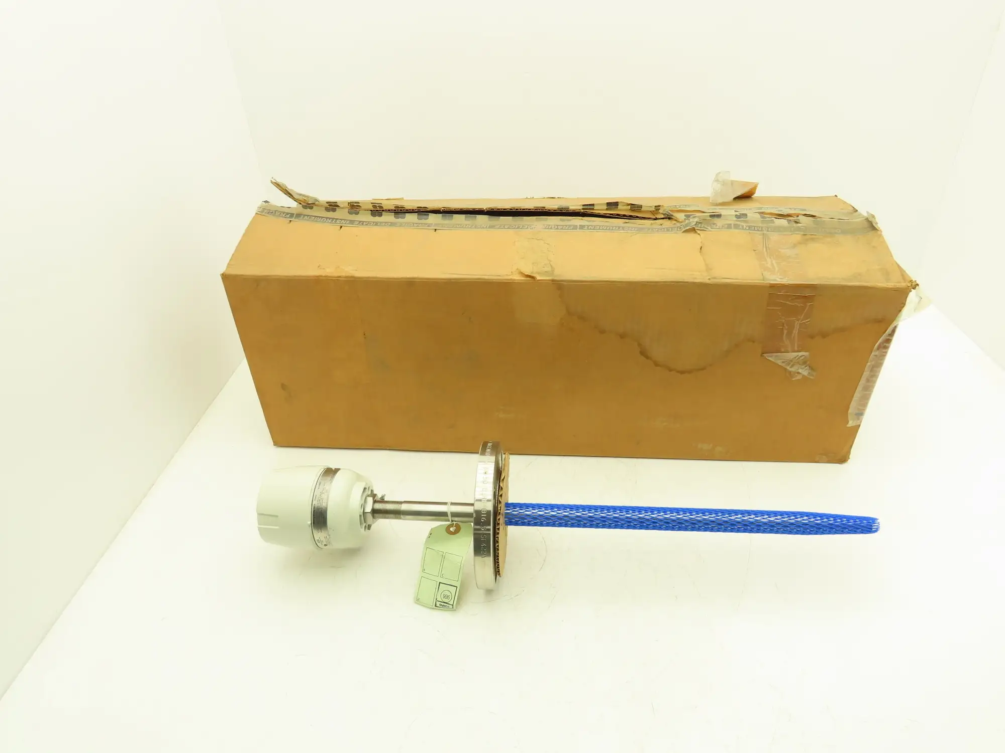 ABB V10405-P13550FL1USUXXXX04 Temp Sensor 2"Flanged 14.5" Probe TE/TW/TT-201-08B