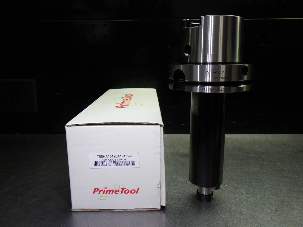 PrimeTool HSK100A 3/4" Facemill Tool Holder 6" Pro T00HA10120A19152A (LOC492)