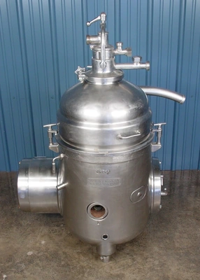 (2) Westfalia MP 9004 cold milk separators, 316SS.