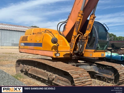Used 1995 SAMSUNG SE350LC Crawler Excavators Minnesota US | Proxy Equipment #1424179