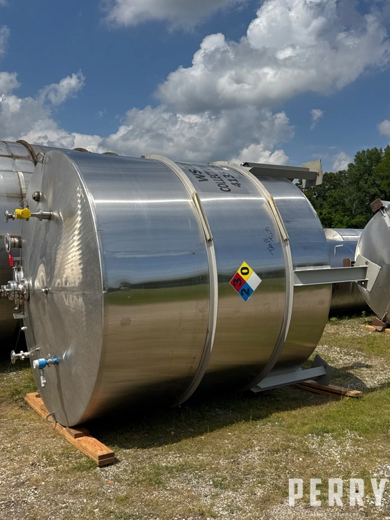 _UNKNOWN_ _UNKNOWN_ Tank S/S -4000 To 5999Gal. (H=height, L=length) | Perry Equipment