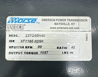 NEW Emerson Power Transmission 237Q56H40