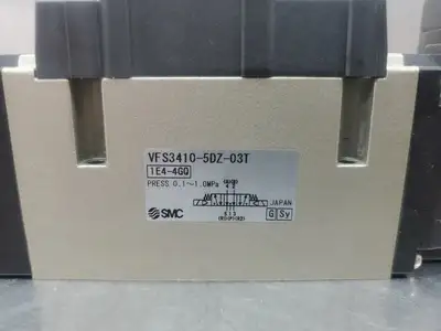SMC VFS3410-5DZ-03T Press. 0.1~1.0 MPa Solenoid Valve. 6D-9