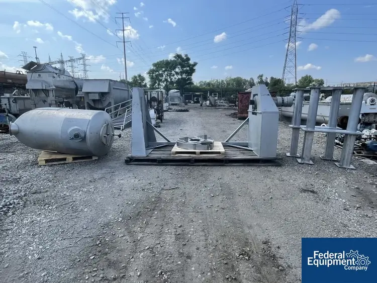 Used Patterson-Kelley Cu Ft Cu Ft P-K Twin Shell Blender, 5 HP Agitators, Blenders, Mixers Ohio US | Federal Equipment Company #126492