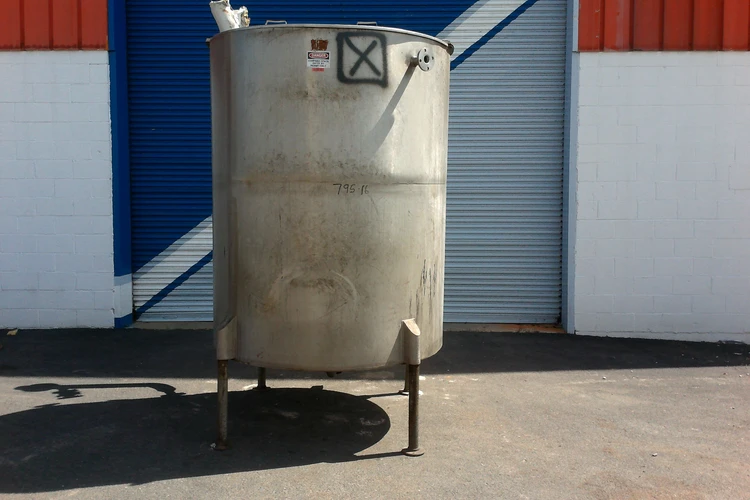 Used _UNKNOWN_ 500 GALLON Stainless Steel Tanks New Jersey US | Perry Equipment #119687