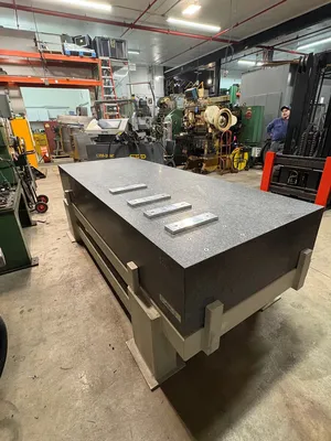 GRANITE PLATE 9'x42"x14"T Inspection & Test Equipment | Global Machine Brokers, LLC (3)