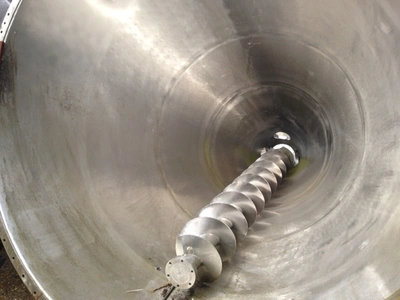 4,000L S/S JKTD Vacuum Conical J. H. Day Mixer Model 1225MBX