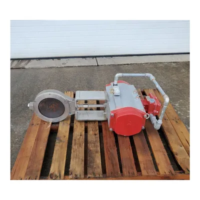 Used 8" Bray Series 50 Butterfly Valve with actuator