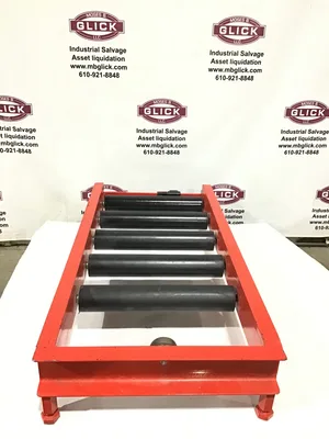 Carney Battery R-SRS-18-7-S Heavy-Duty Roller Conveyor