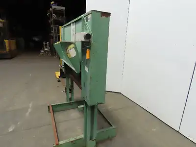 Mellon Eng. 16x36 41" Pneumatic Swing Cut-Off Shear 6-1/2" Stroke
