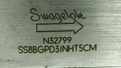 NEW SWAGELOK SS8BGPD3INHT5CM VALVE