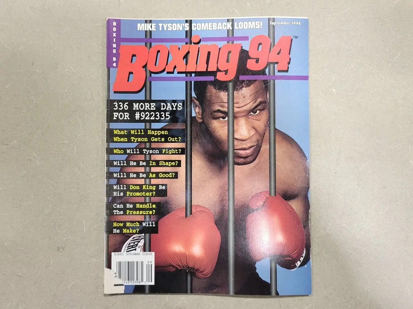 USED BOXING 94 SEPTEMBER 1994