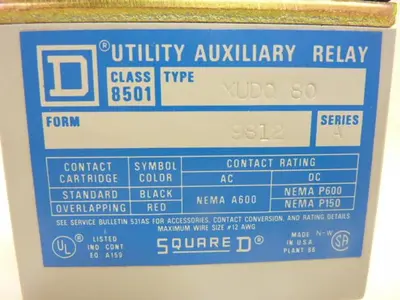 USED SQUARE D 8501-XUD0-80