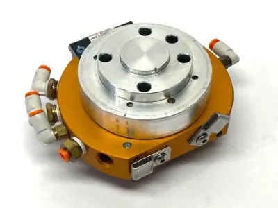 Used ATI Robotic Tool Changer 1/8" NPT Ports, D15M Female Connector 15-Pin Robot Parts Michigan US | Maverick Industrial Sales #1393088