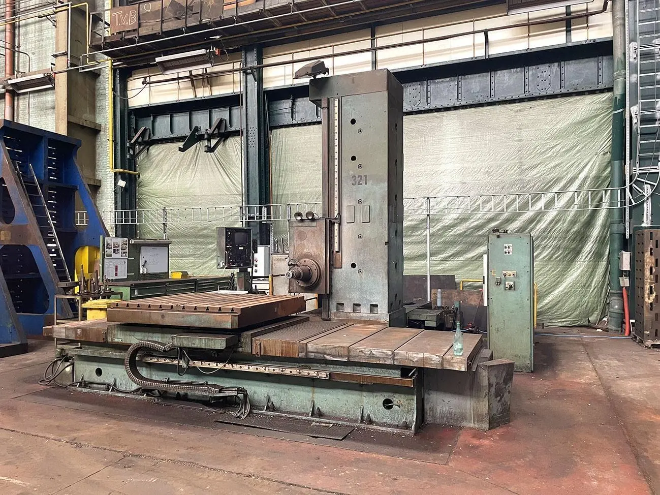 USED TOS WHN13 CNC X: 2000 - Y: 1250 - Z: 2000 MM CNC