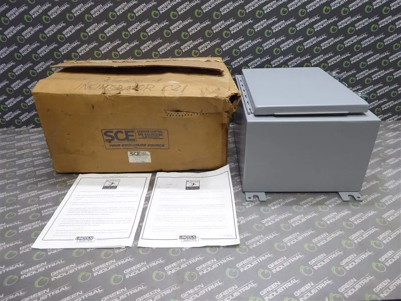 Saginaw Control & Engineering SCE-161208LP Type 12 Enclosure 214216 New NIB