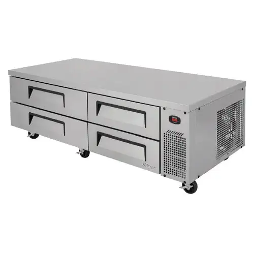 Turbo Air TCBE-72SDR-N 72" Super Deluxe Chef Base w/ (4) Drawers - 115v