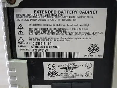 USED POWERWARE 101259016-001