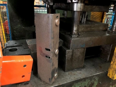 USED POLYPAL ROLLFORMING LINE FOR PALLET RACKS (2)