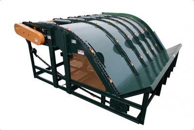 Mellott Unscrambler with Board Singulator System