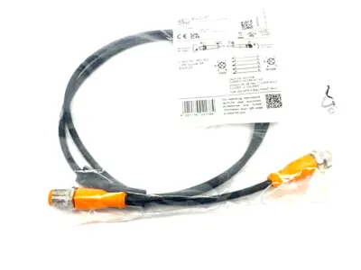 VDOGH050MSS0001H05STGH050MSS,EVC057 | Ifm EVC057 Double Ended Connection Cable M12 5-Pin VDOGH050MSS0001H05STGH050MSS - New