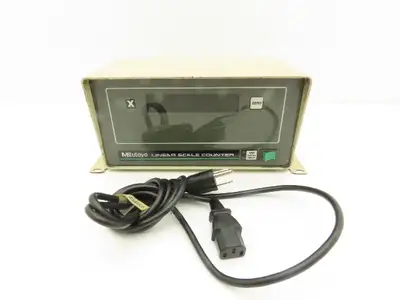 Mitutoyo AL-315L Absolute Linear Digital Scale Counter Display Module 120VAC