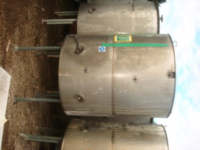 2200L S/S JKTD Enclosed Mixing Tank