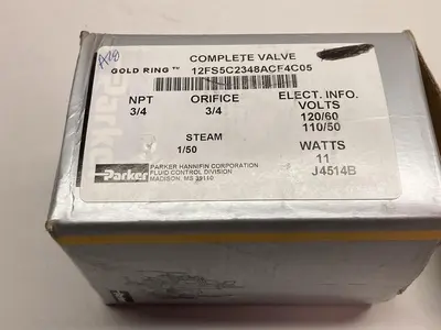 Used PARKER 12FS5C2348ACF4C05 Solenoid Valves Ohio US | Surplus Asset Holdings #1403077