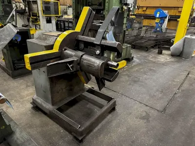 4,000 LB X 18" AMERICAN MODEL #60 PULL OFF COIL REEL UNCOILER: YOBRO #23927